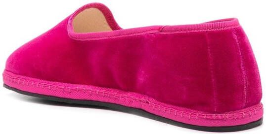 Scarosso Valentina slip-on slippers Roze