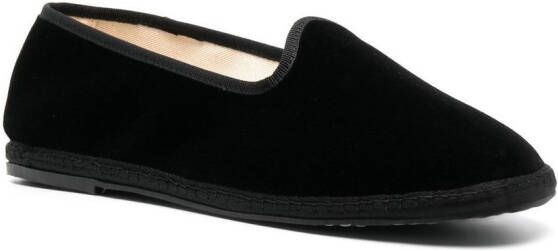Scarosso Slip-on loafers Zwart