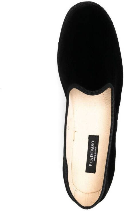 Scarosso Slip-on loafers Zwart