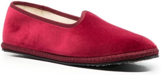 Scarosso Slip-on slippers Rood