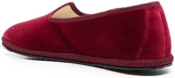 Scarosso Slip-on slippers Rood