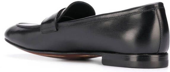 Scarosso Valeria loafers met ronde neus Zwart