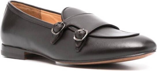 Scarosso Virginia leren loafers Bruin