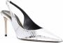 Scarosso x Brian Atwood Sutton slingback pumps Zilver - Thumbnail 2