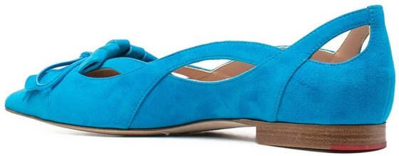 Scarosso x Paula Cademartori ballerina's Blauw