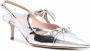 Scarosso x Paula Cademartori Cinderella leren pumps Zilver - Thumbnail 2