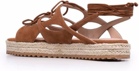 Scarosso x Paula Cademartori West sandalen Bruin