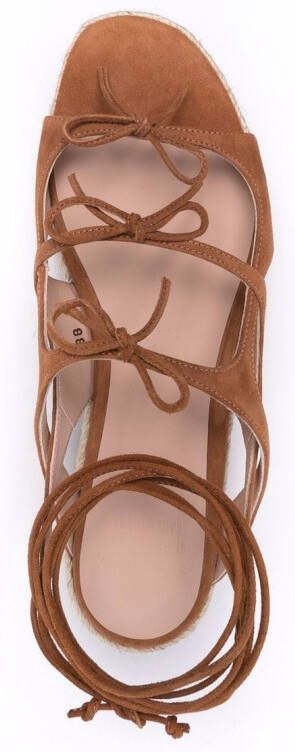 Scarosso x Paula Cademartori West sandalen Bruin