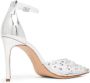 Schutz Pumps verfraaid met kristallen Grijs - Thumbnail 3
