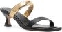 Schutz Kay leren sandalen Zwart - Thumbnail 2
