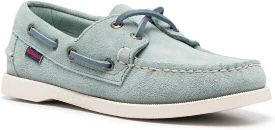 Sebago Loafers in bootstijl Groen