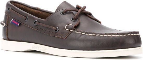 Sebago Bootschoenen met veters Bruin