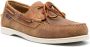 Sebago Leren bootschoenen Bruin - Thumbnail 2