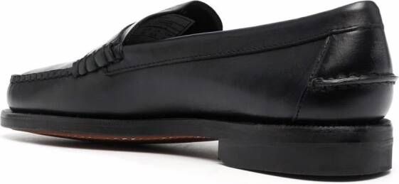 Sebago Leren loafers Zwart