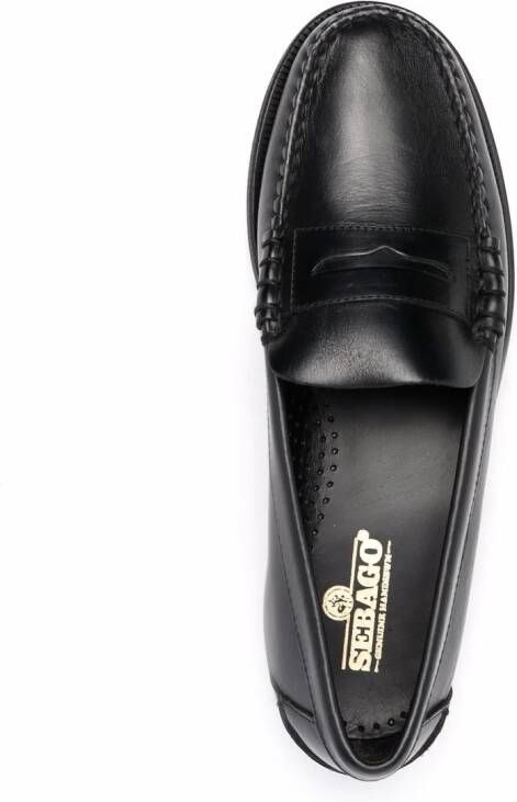 Sebago Leren loafers Zwart