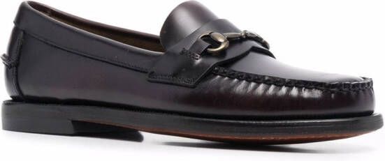 Sebago Loafers met horsebit Rood