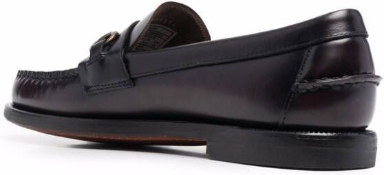 Sebago Loafers met horsebit Rood