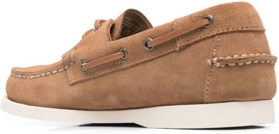 Sebago Portland leren bootschoenen Bruin