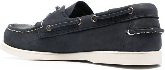 Sebago Portland leren loafers Blauw