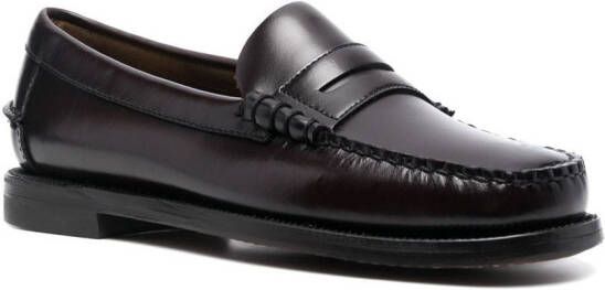 Sebago Classic Dan leren loafers Bruin