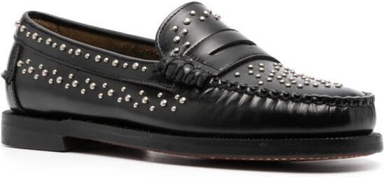 Sebago Loafers verfraaid met studs Zwart