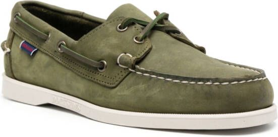 Sebago Suède bootschoenen Groen