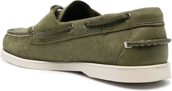 Sebago Suède bootschoenen Groen