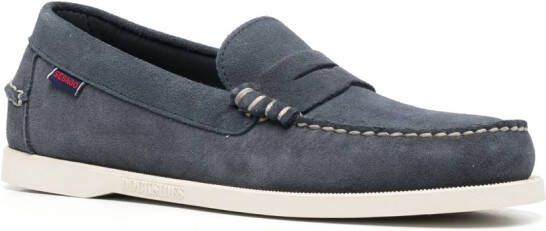 Sebago Suède loafers Blauw