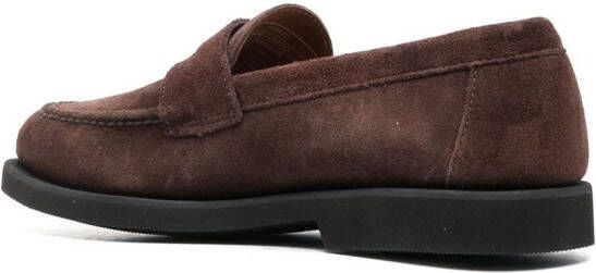 Sebago Suède penny loafers Bruin