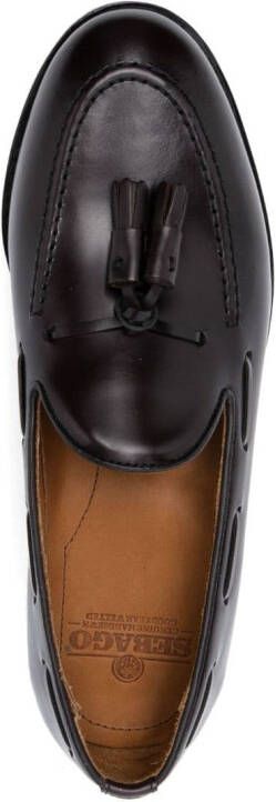 Sebago Leren loafers Bruin