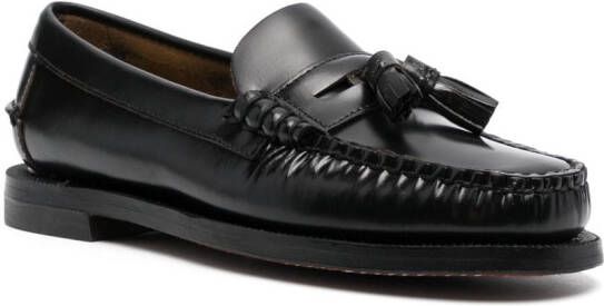 Sebago Loafers met kwastjes Zwart