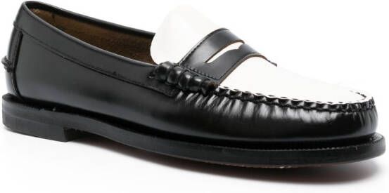 Sebago Oxford leren schoenen Zwart