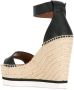 See by Chloé espadrille wedge sandals Zwart - Thumbnail 5