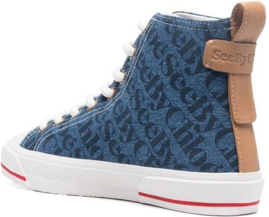 See by Chloé High-top sneakers Blauw