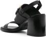 See by Chloé Leren slingback sandalen Zwart - Thumbnail 3