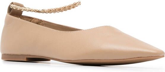 Senso Aubree II leren ballerina's Beige