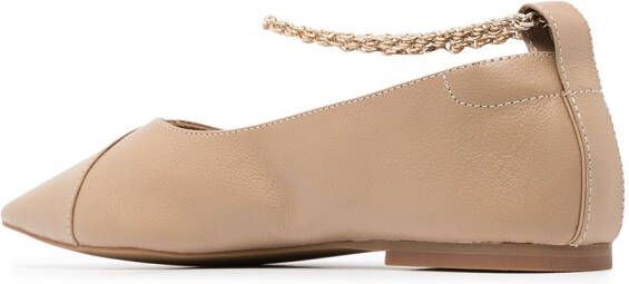 Senso Aubree II leren ballerina's Beige