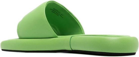 Senso Bentley leren sandalen Groen