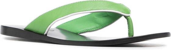 Senso Bowie III leren sandalen Groen