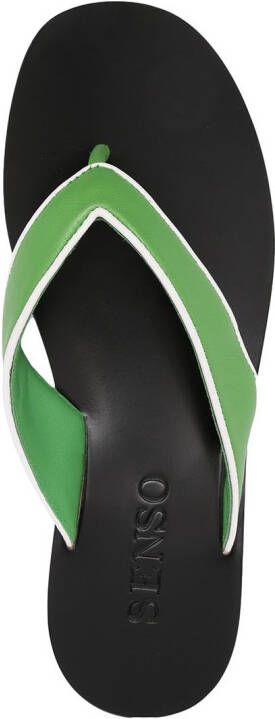 Senso Bowie III leren sandalen Groen