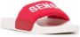 Senso Elly slippers met geborduurd logo Rood - Thumbnail 2