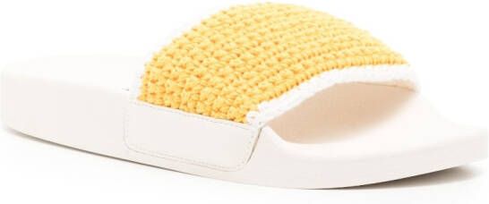 Senso Esme slippers met open neus Geel