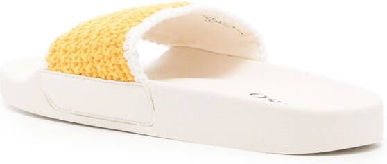 Senso Esme slippers met open neus Geel