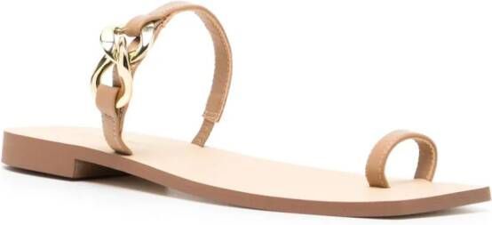 Senso Sandalen met gesp Bruin