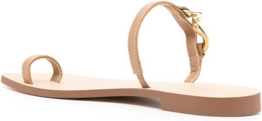 Senso Sandalen met gesp Bruin