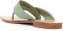 Senso Gretel I leren sandalen Groen - Thumbnail 3