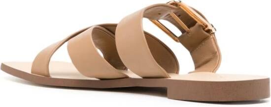 Senso Gwen II leren sandalen Beige