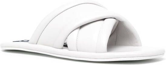 Senso Irah leren sandalen Wit