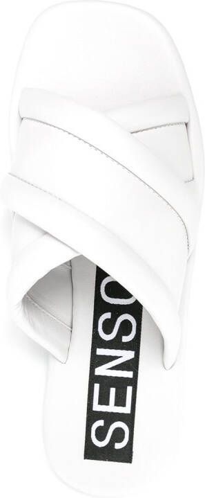 Senso Irah leren sandalen Wit