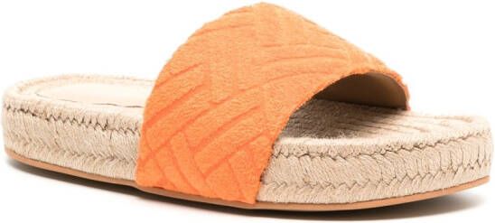 Senso Isobel espadrilles met open neus Oranje